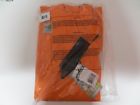 100445827 Carhartt Rain Bib Pants Size Large Hrc Cal