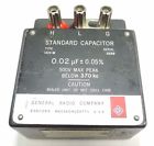 1409-m General Radio Standard Capacitor Uf