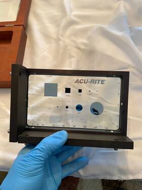 74-0500-00 Acu-rite Glass Master St Part Number Stage Calibration 74-0500-00 Acu-rite Glass Master St Part Number Stage Calibration