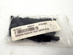 Airborn Md031rp Lot Of 50 New Dust Cover Plugs