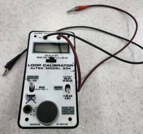190998 Altek Loop Calibrator Altec Model 334 For Parts/repair