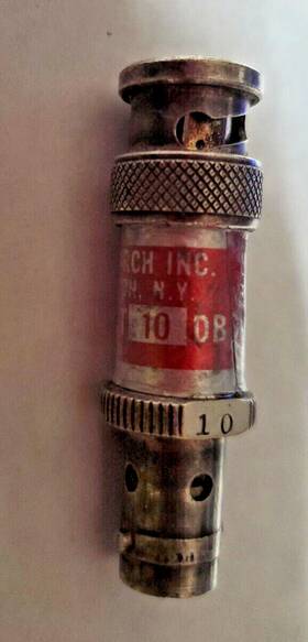 Hfa50-10 Applied Research Hfa-50 10db Attenuator Bnc 50 Good 10mhz Ok 20mhz Ripple Above Hfa50-10 Applied Research Hfa-50 10db Attenuator Bnc 50 Good 10mhz Ok 20mhz Ripple Above