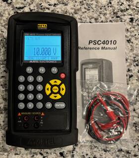 Beta Psc-4010 Martel Electronics Process Signal Calibrator Clean Tested