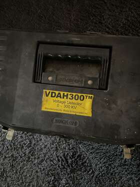 Bierer Vdah300 Used Analog Voltage Detector 0-300/450kv Vdah300/450