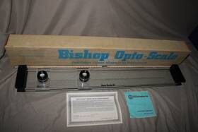 3581 Bishop Graphics Model Opto-scale Ii Precision Glass Measuring Instrument