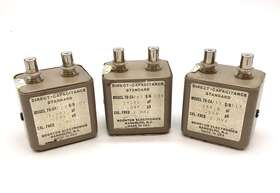 Boonton 76-2a/13 76-2a/23 76-2a/33 Electronics 76-2a Direct Capacitance Standard Set 3/30/300 Pf