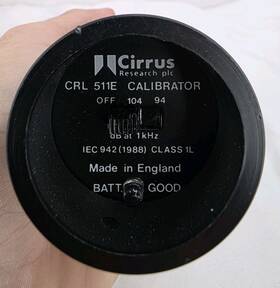 511e Cirrus Research Plc Cr 515 - Calibrator