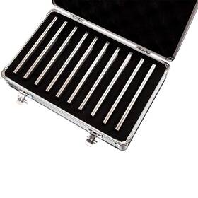8204-0015 Dasqua 1/8 Inch X 6 10 Piece Premium Parallel Set With Aluminum Case