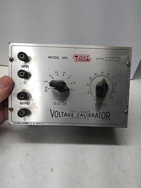 2614 Eico 495 Vintage Voltage Calibrator Ser No