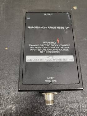 Fluke 792a-7002 1000v Range Resistor High Voltage Divider