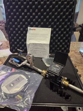 Foampro Accumax Orion2 3430-0831 Calibration Kit 343-0831 With Flowmeter In Protective