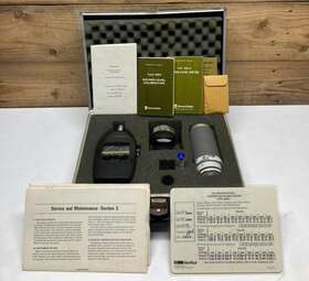 1562-z General Radio Audiometer Calibration Set 9a Type Coupler