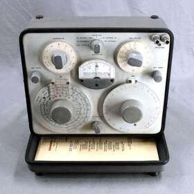 General Radio 1650-b Impedance Bridge - Excellent Condition Comes With Manual