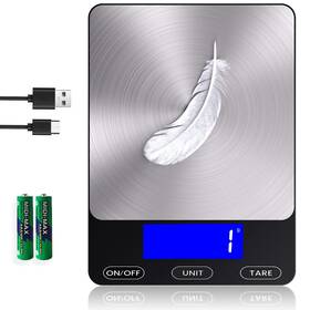 Ggq 712962728848 Food Scale -33lb Digital Kitchen For Ounces Grams Rechargeable 304