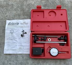 G9849 Grizzly Magnetic Base/dial Indicator Combo