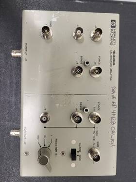 Hewlett Packard 16330a Agilent Calibration Adaptor
