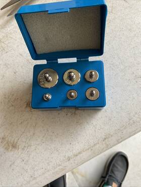 1000g Hfs 317212199768 8pcs Calibration Weight Set