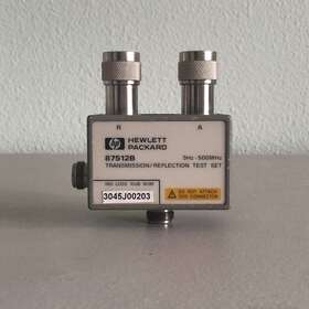 87512b Hp Hp/agilent Transmission / Reflection Test Set 5hz-500mhz/ 50ohm To 75ohm 87512b Hp Hp/agilent Transmission / Reflection Test Set 5hz-500mhz/ 50ohm To 75ohm