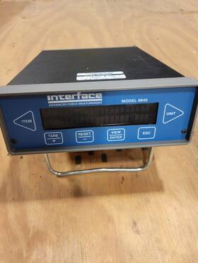 Interface 9840-100-1-t Calibration Grade Multi Channel Load Cell Indicator