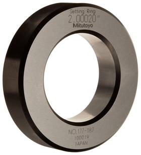 Mitutoyo 177-187 Setting Ring 2.000 Inch Id