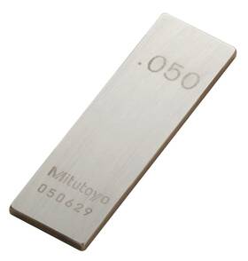 Mitutoyo 611204-531 Steel Gage Block Asme Grade 4.0 Inch Length 1.378