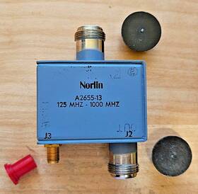 A2655-13 Norlin Microwave 20db Directional Coupler 125mhz-1ghz Type-n Sma F 23 A2655-13 Norlin Microwave 20db Directional Coupler 125mhz-1ghz Type-n Sma F 23