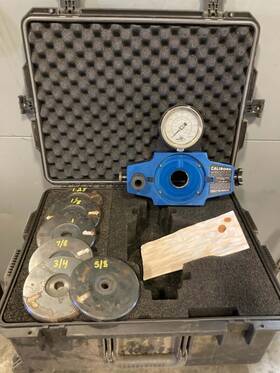 Norwolf Lc-125 Calibore M125 Bolt Tension Calibrator With Plates 5/8 Inch To 1-1/4