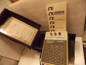 Omega Cl511 Digital Calibrator Measure Thermocouple Rtd Sensors Telemetry Loops