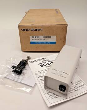 Ono Sokki Sc-2120 Sound Calibrator