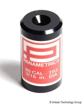 80cal-tb3 Panametrics 3/16 Inch Magna-mike Calibration Fixture 80cal-tb3 Panametrics 3/16 Inch Magna-mike Calibration Fixture