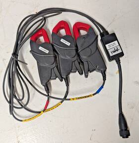 Pmi Power Monitors Inc. Tlar/3 Lot Of 3 Current Clamps Cat Iii And Iv 200a