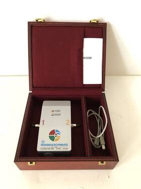 Rohde & Schwarz Zv-z55 1164.0480.42 And 1164.0480.42 10mhz-50ghz 2 Port 2.4 Mm F Ecal Module