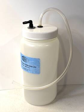 Skc 225-112 West Inc. Calibration Chamber Air Sampling Jar