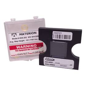 Veeco Materion 830-202 Shv2057 Step Height Standard Calibrator 10.24 M 1 Inch X