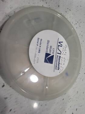 Vishay Lws-2520 Vlsi Standards 200 / 400 Micron Line Width Standard