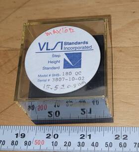 Shs-180 Vlsi Standards Qc Quartz Step Height Standard