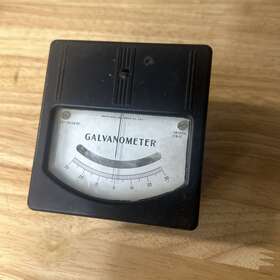 Westen Model-741 Vintage Weston Electric Scientific D.c. Galvanometer Model 741 Westen Model-741 Vintage Weston Electric Scientific D.c. Galvanometer Model 741