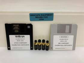 Wiltron 3652 Anritsu Calibration Kit Coefficients 10564