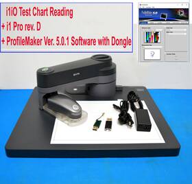 42.09.47 X-rite I1 Io Automated Robotic Test Chart Reading With Pro Profilemaker 5.0.1