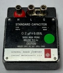 General Radio Company Standard Capacitor 0.2UF 0.05% Type 1409-U. Fixed Price $141.00.