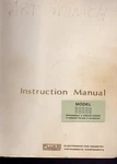 Fluke 3330B Programmable Voltage/current Calibrator Instruction Manual Jan 1971. Fixed Price $45.00.