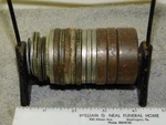 Vintage Slotted Set W/ Rack Made Usa (200G-1G) 19 Iron. Fixed Price $19.95.