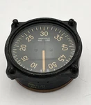 Vintage Aircraft Manifold Pressure Gauge Indicator Type DJ-1 Made Usa. Fixed Price $59.50.