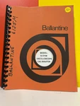 Ballantine 90102585A Model 6126M Oscilloscope Calibrator Instruction Manual. Fixed Price $49.99.