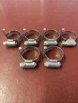 Vintage Auto Ideal Corp Hy Gear High Pressure Hose Clamp With Retaining Clip (6). Fixed Price $24.99.