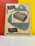 Rfl MA-11500 Ac-dc Calibration/transfer Standard Model 1605 Manual. Fixed Price $49.99.
