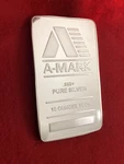 A-mark 10OZ Silver Bullion Bar .999 Pure. Fixed Price $1100.00.