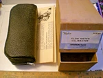 Taylor Flow Meter Calibrator 44S369 With Case, Box, Instructions. Fixed Price $60.00.