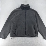 Columbia Full Zip Fleece Jacket Mens Xl Gray Outdoors Wm 6072. Fixed Price $33.24.