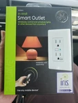 Ge In-wall Smart Duplex Outlet ZW1001 Z-wave 12721 White. Fixed Price $24.99.